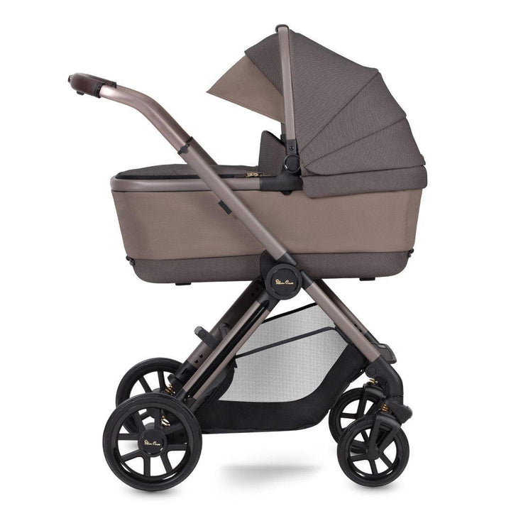 Outlet - Silver Cross Reef First Bed Folding Carrycot - Earth-Carrycots- Natural Baby Shower