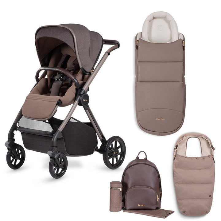 Silver Cross Reef Pushchair - Earth-Strollers-Fashion Pack-Newborn Pod | Natural Baby Shower