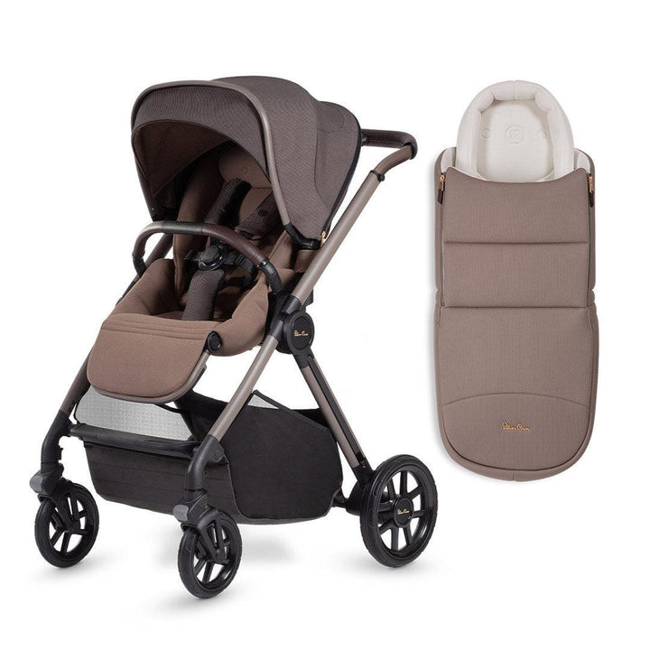 Silver Cross Reef Pushchair - Earth-Strollers-No Pack-Newborn Pod | Natural Baby Shower