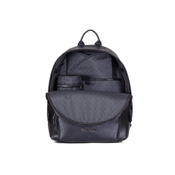 Silver Cross Vegan Leather Changing Rucksack - Black-Changing Bags- | Natural Baby Shower