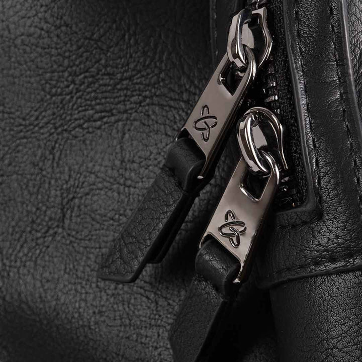 Silver Cross Vegan Leather Changing Rucksack - Black-Changing Bags- | Natural Baby Shower