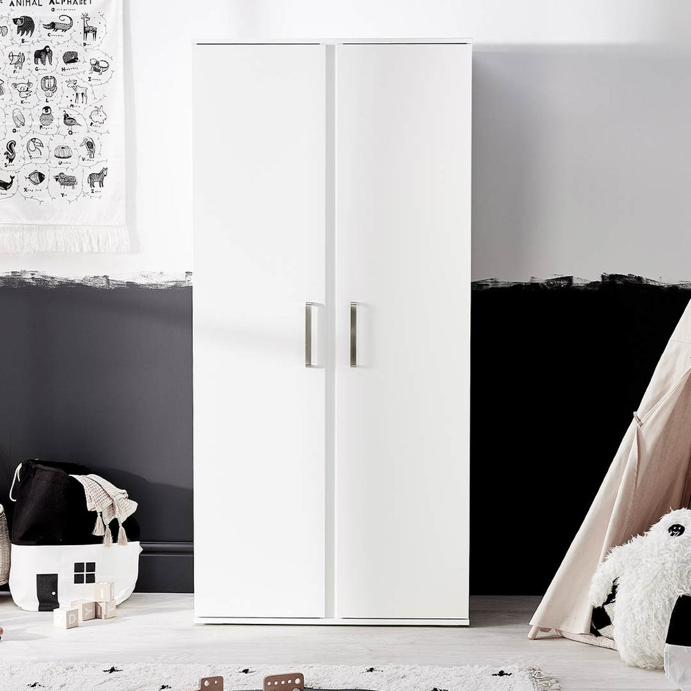Silver Cross Wardrobe - Finchley White-Wardrobes- Natural Baby Shower
