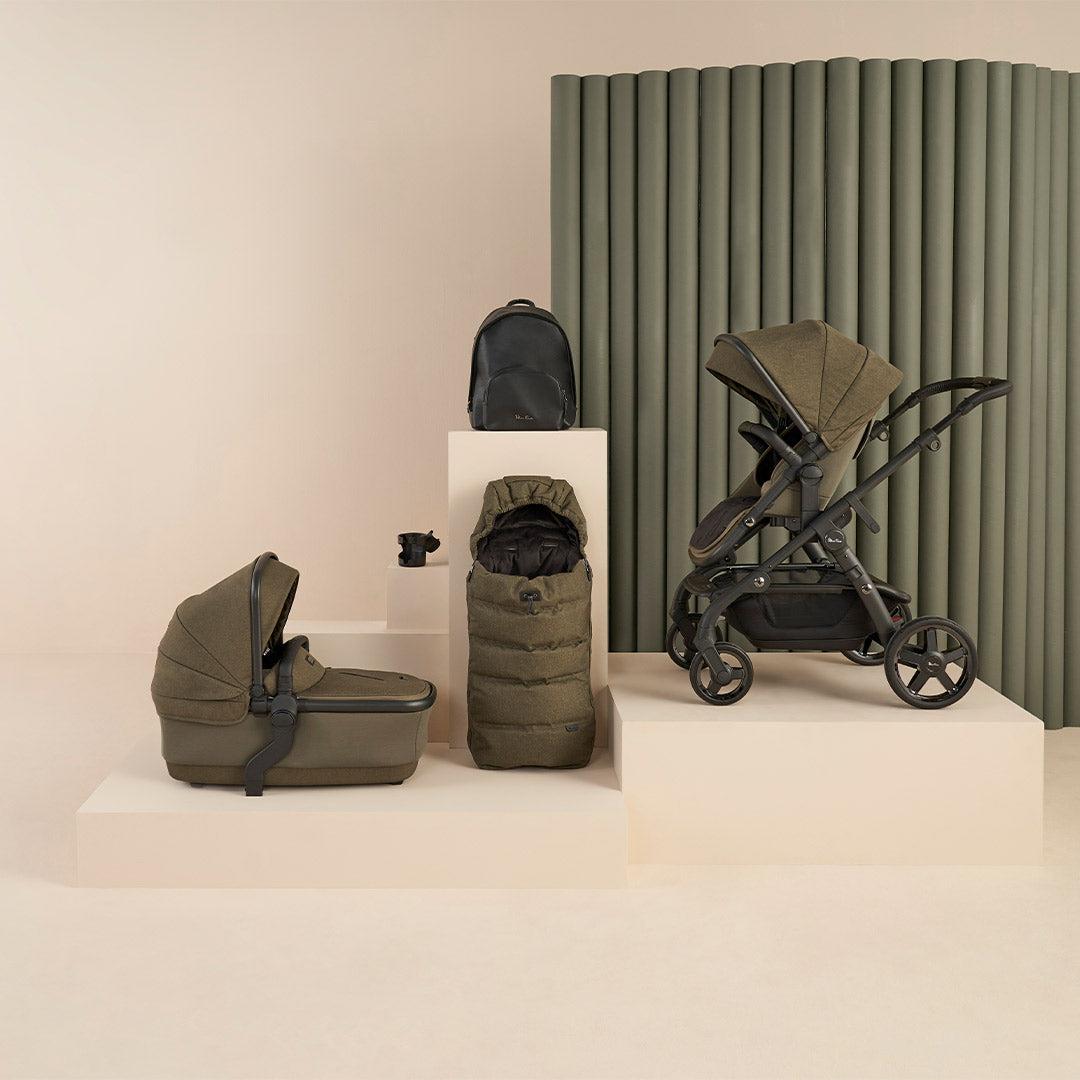 Silver Cross Wave + Fashion Pack Bundle - Cedar-Stroller Bundles-Cedar- | Natural Baby Shower