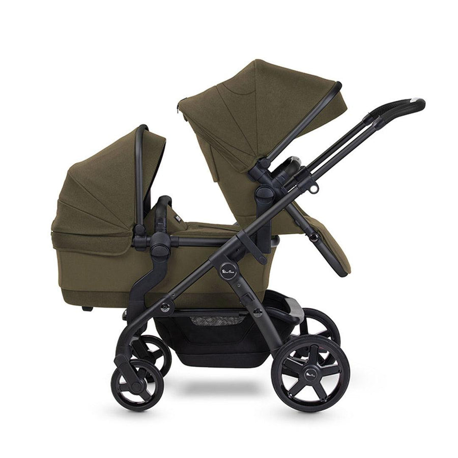 Silver Cross Wave Double Pushchair - Cedar-Strollers- | Natural Baby Shower