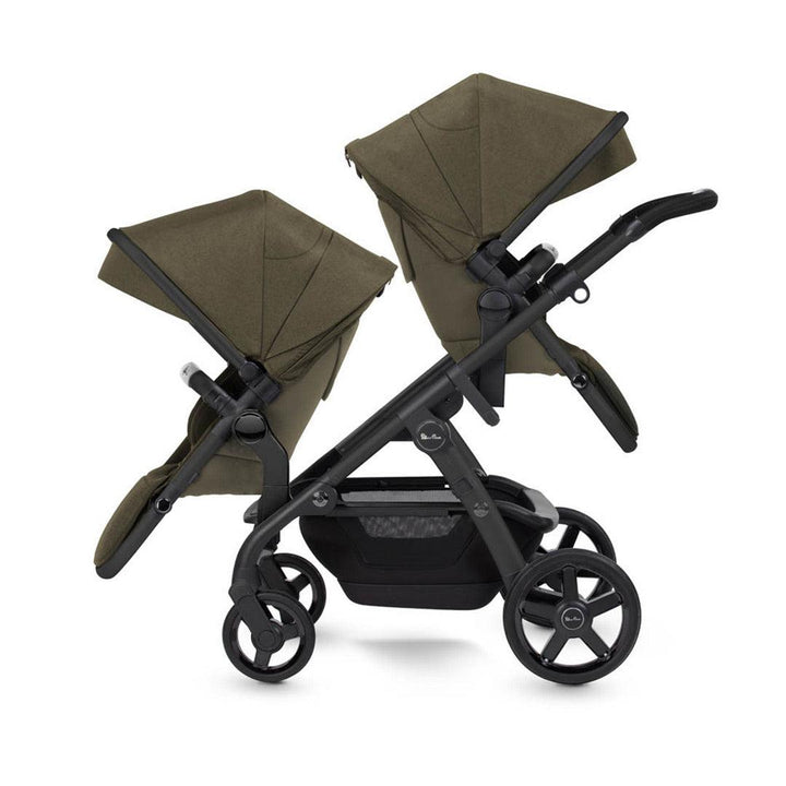 Silver Cross Wave Twin Pushchair - Cedar-Strollers- | Natural Baby Shower