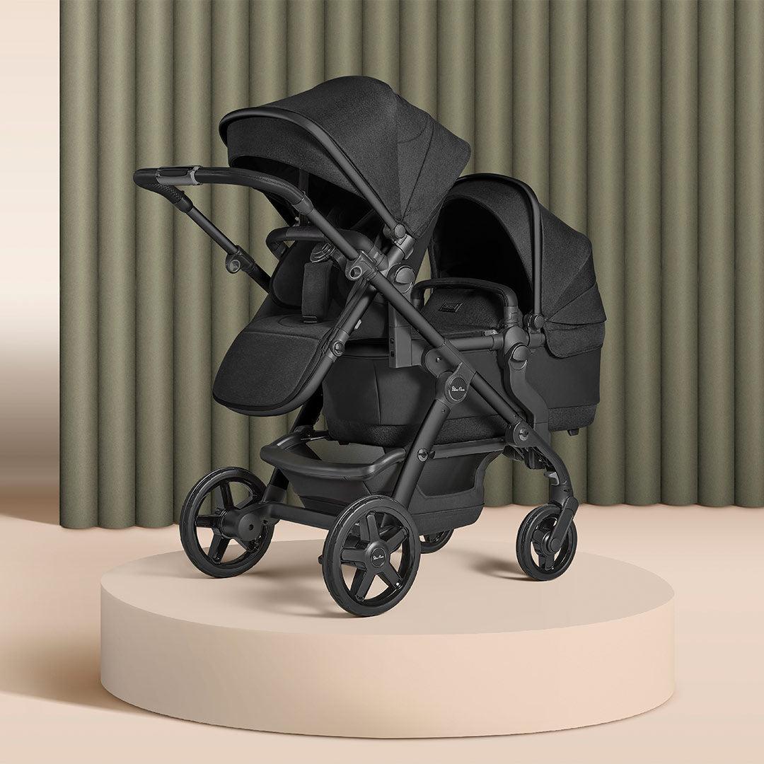 Silver Cross Wave + Travel Pack Bundle - Onyx-Travel Systems-Onyx- | Natural Baby Shower