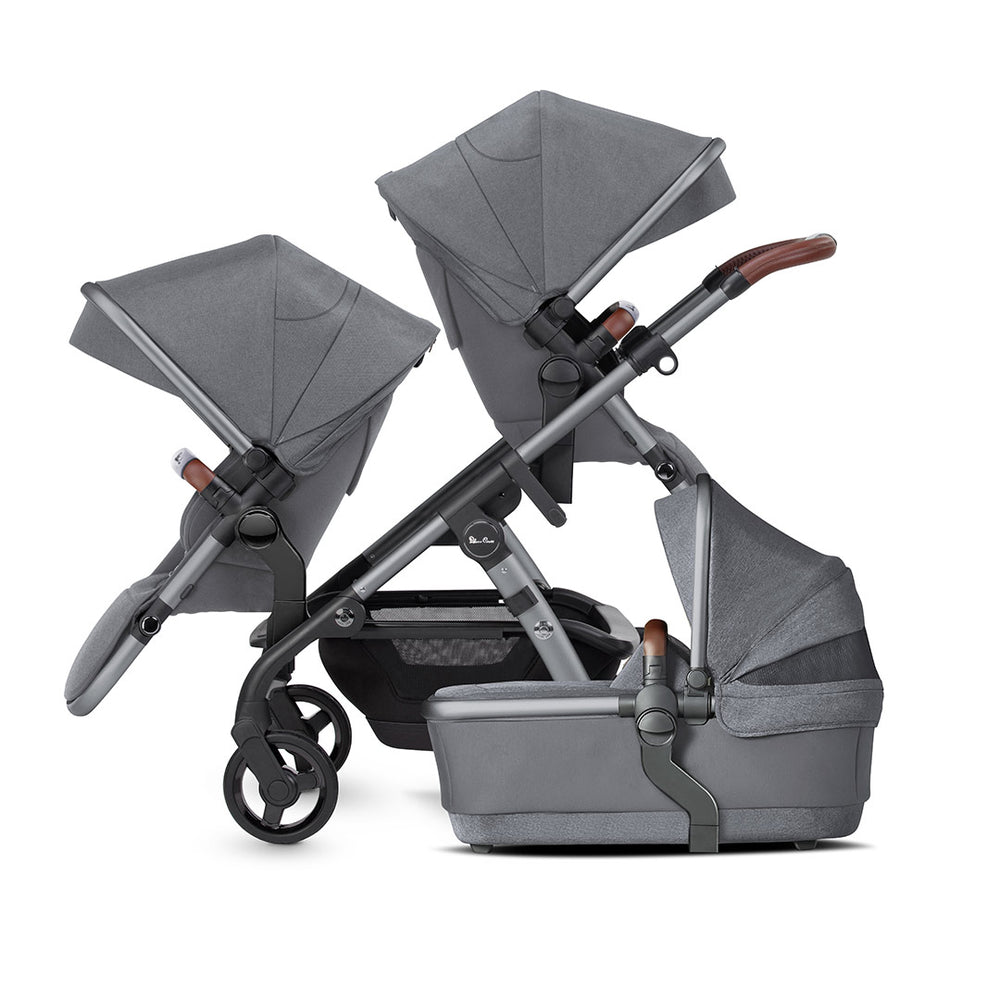 Silver Cross Wave Double Pushchair - Lunar-Strollers- | Natural Baby Shower