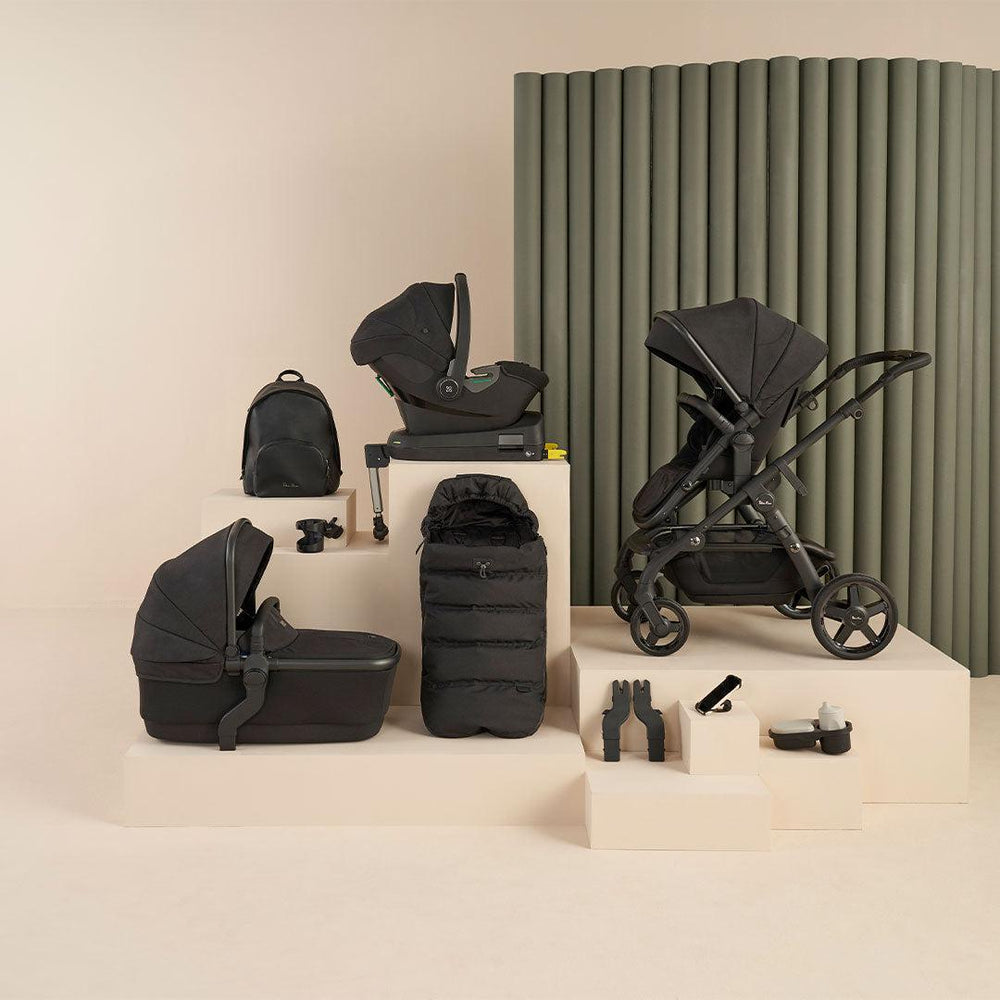 Silver Cross Wave + Ultimate Pack Bundle - Onyx-Travel Systems-Onyx- | Natural Baby Shower