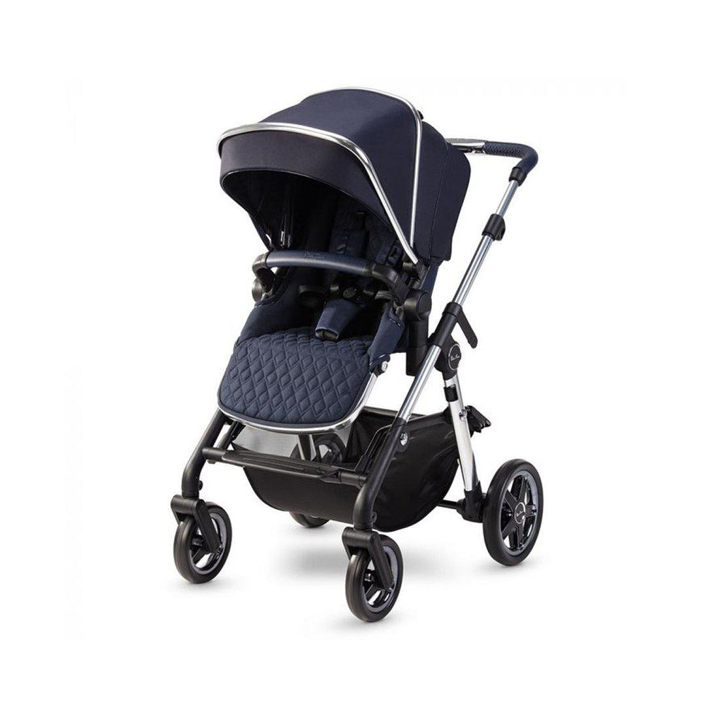 Silver Cross Wayfarer/Pioneer Footmuff - Sapphire-Footmuffs- | Natural Baby Shower
