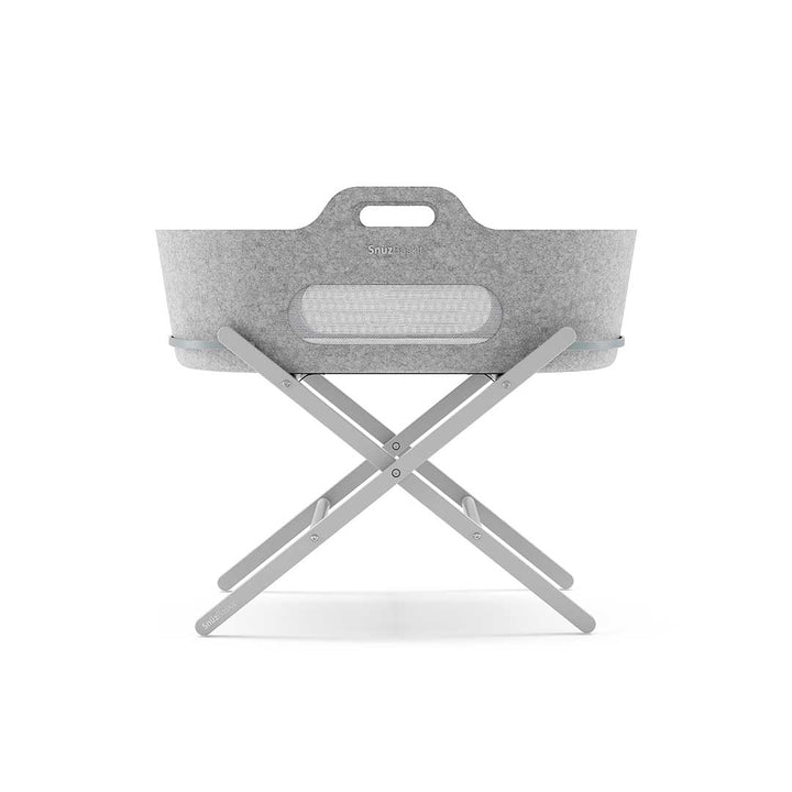(24.04.04 - DONT SET LIVE) -> SnuzBaskit Moses Stand - Dove Grey-Moses Basket Stands- | Natural Baby Shower