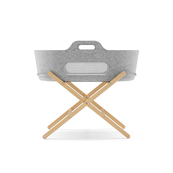(24.04.04 - DONT SET LIVE) -> SnuzBaskit Moses Stand - Natural-Moses Basket Stands- | Natural Baby Shower