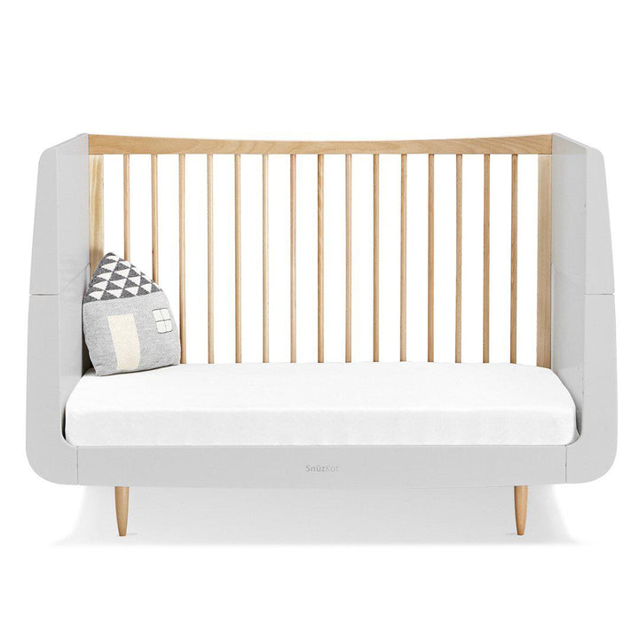 SnuzKot Skandi 2 Piece Nursery Furniture Set - Skandi Natural-Nursery Sets- | Natural Baby Shower