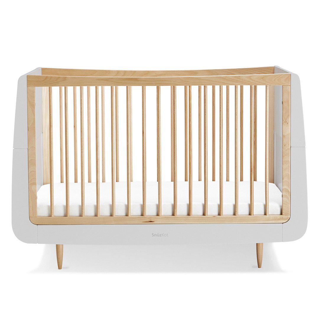 SnuzKot Skandi 2 Piece Nursery Furniture Set - Skandi Natural-Nursery Sets- | Natural Baby Shower