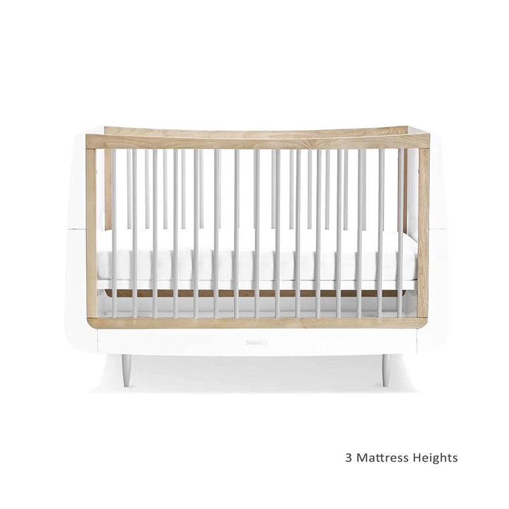 SnuzKot Skandi 3 Piece Nursery Furniture Set - Grey-Nursery Sets- | Natural Baby Shower