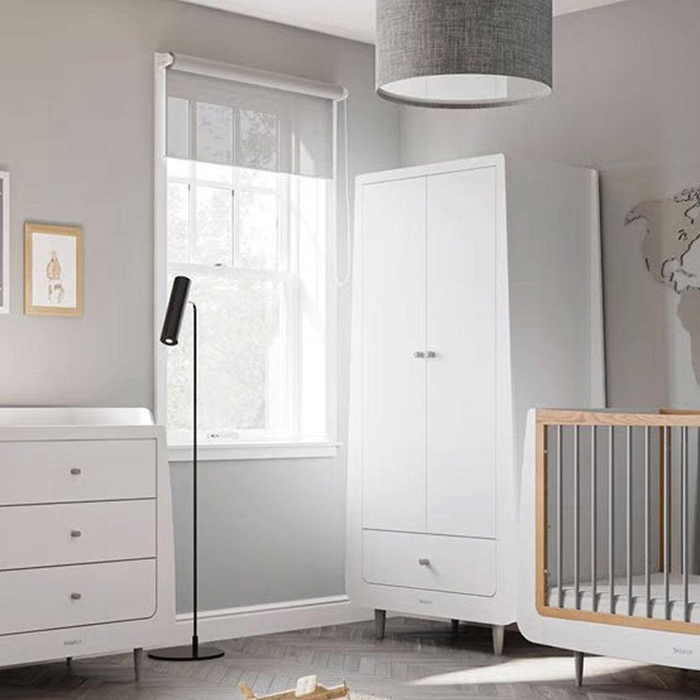 SnuzKot Skandi Wardrobe - Grey-Wardrobes- | Natural Baby Shower