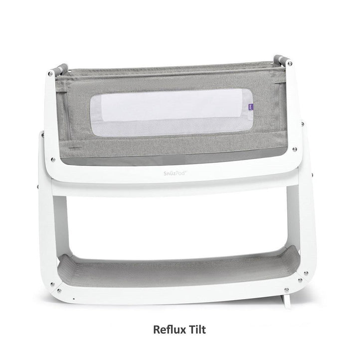 SnuzPod4 Bedside Crib Starter Bundle - Dusk Grey-Bedside Cribs- | Natural Baby Shower