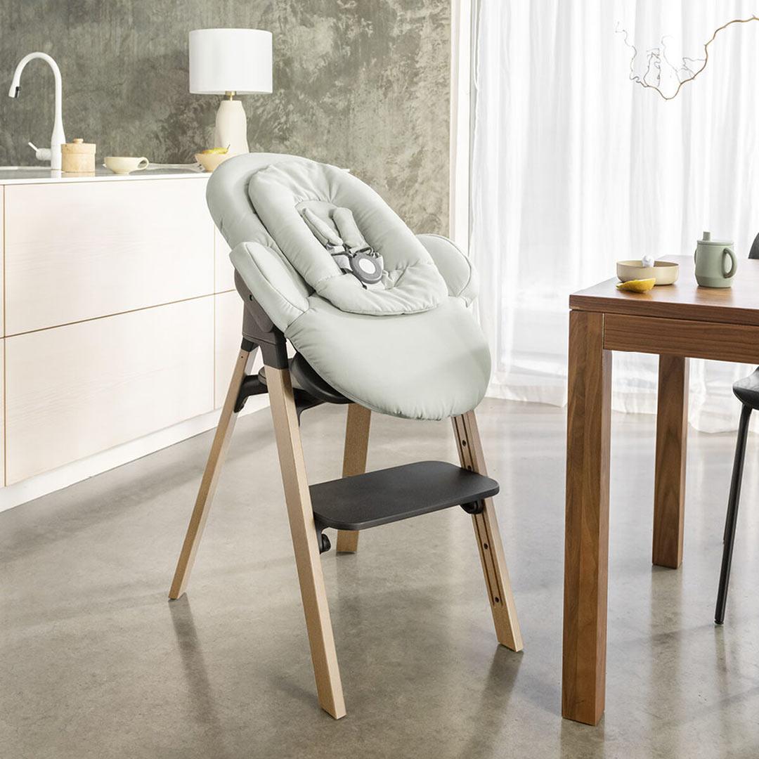 Stokke Steps Chair Bouncer - Soft Sage-Baby Bouncers- | Natural Baby Shower