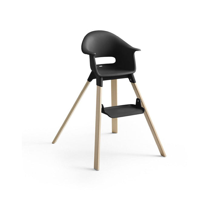 Stokke Clikk Highchair - Black/Natural-Highchairs- | Natural Baby Shower