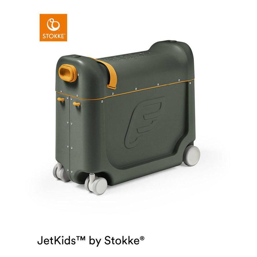 Stokke JetKids BedBox - Golden Olive-Children's Luggage- | Natural Baby Shower