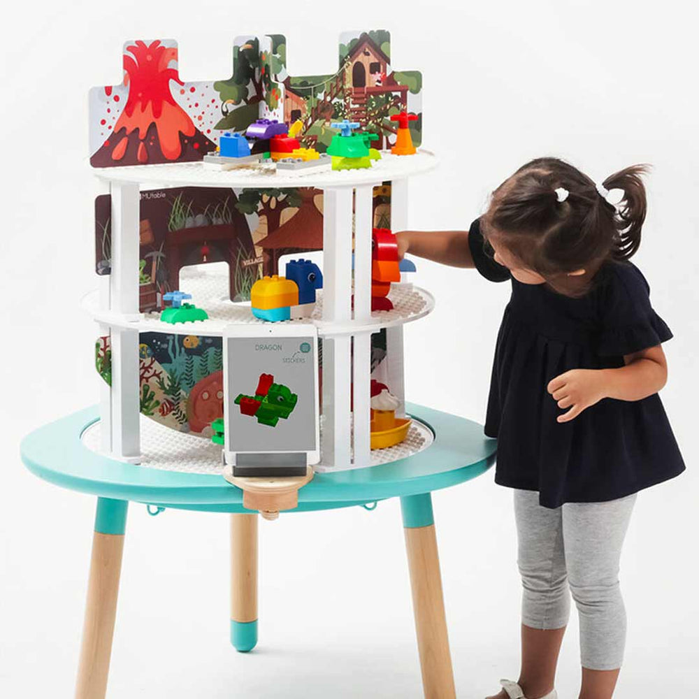 Stokke MuTable Scenarios - Bricks Tower-Arts + Crafts- | Natural Baby Shower