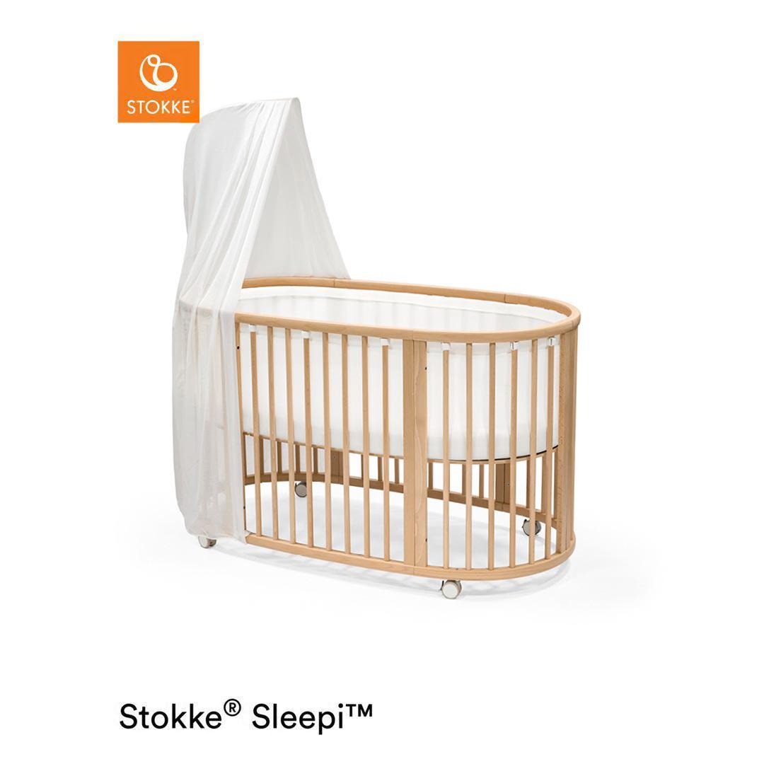 Stokke Sleepi V3 Canopy - White-Canopies- | Natural Baby Shower