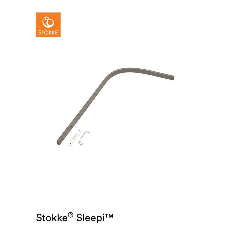 Stokke Sleepi V3 Drape Rod - Hazy Grey-Canopies- | Natural Baby Shower