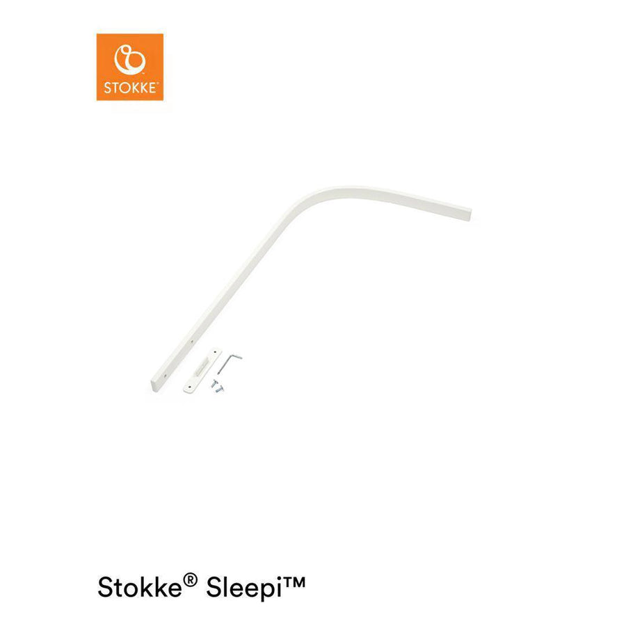 Stokke Sleepi V3 Drape Rod - White-Canopies- | Natural Baby Shower