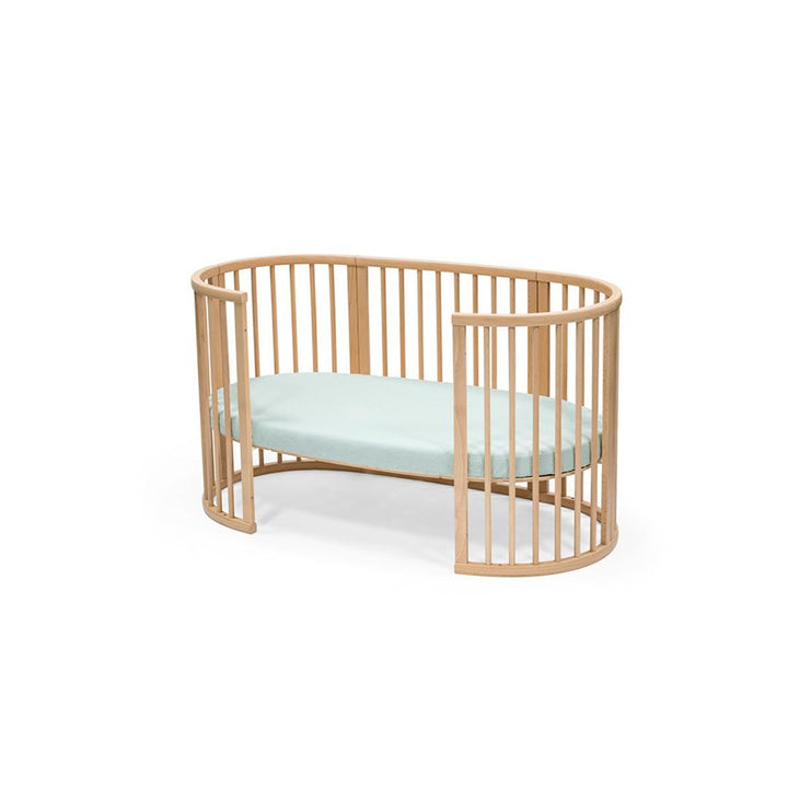 Stokke Sleepi V3 Fitted Sheet - Dots / Sage-Sheets- | Natural Baby Shower