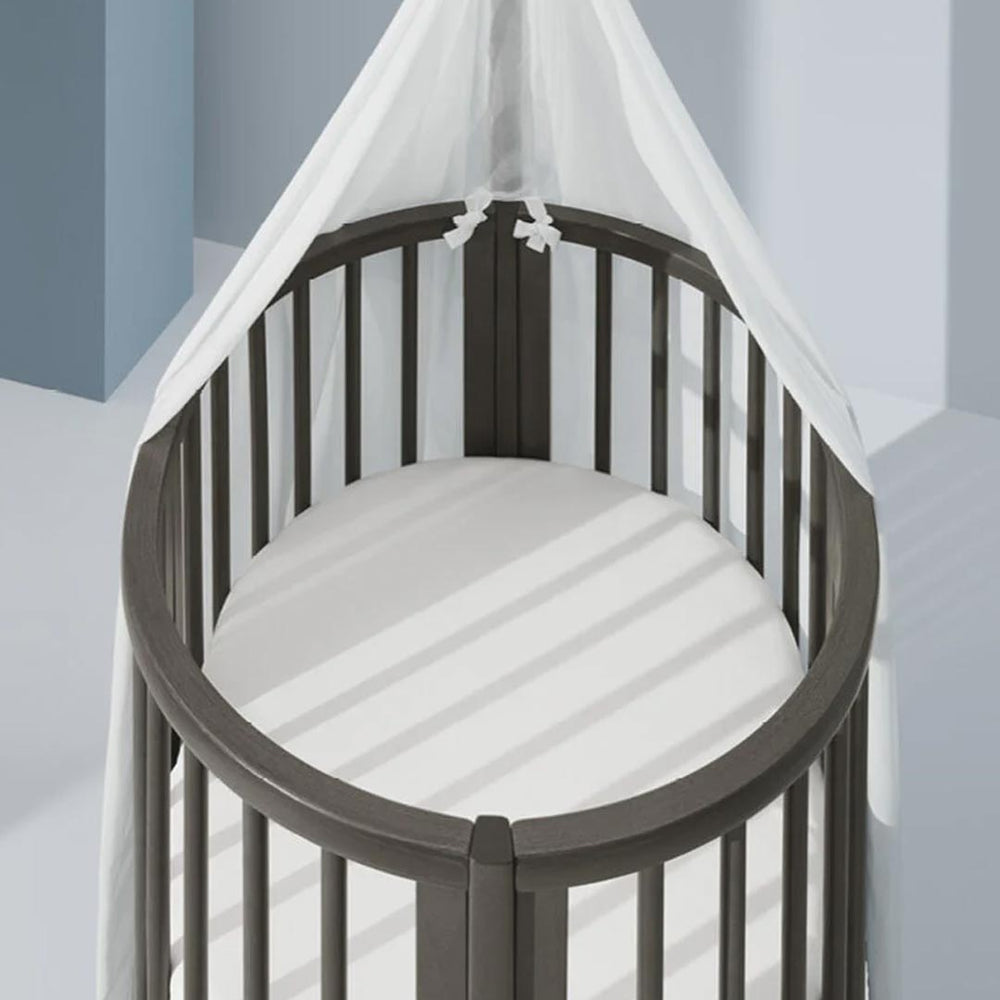 Stokke Sleepi V3 Mini Crib - Hazy Grey-Cribs-Stokke Sleepi Mini Mattress V3- | Natural Baby Shower