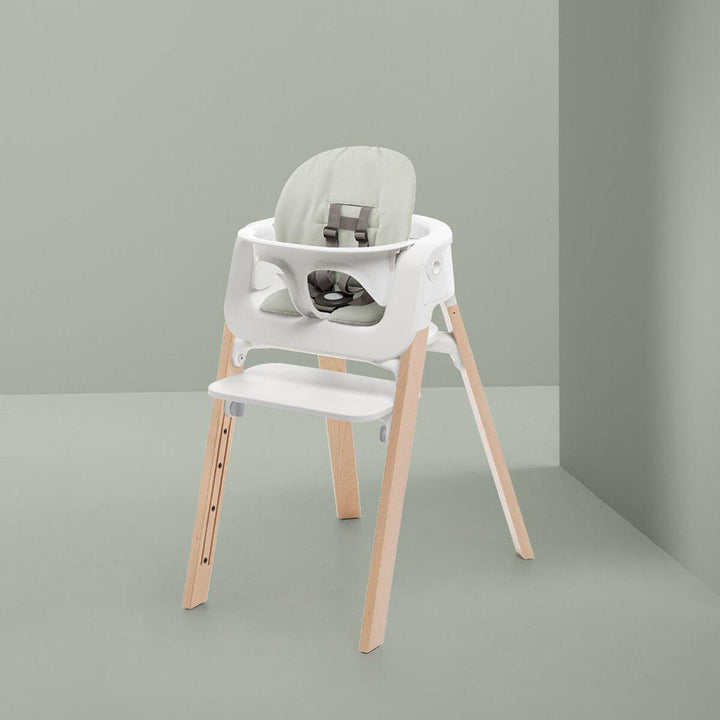 Stokke Steps Chair Baby Set Cushion - Soft Sage-Highchair Accessories- | Natural Baby Shower