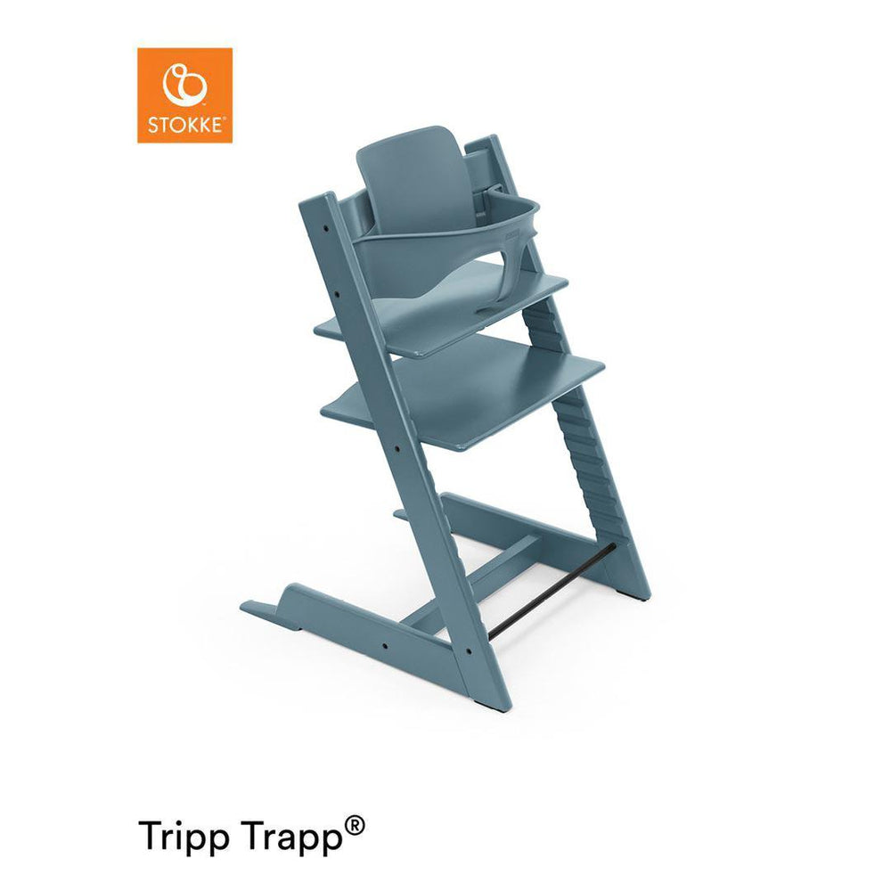 Stokke Tripp Trapp Baby Set - Fjord Blue-Highchair Accessories- | Natural Baby Shower