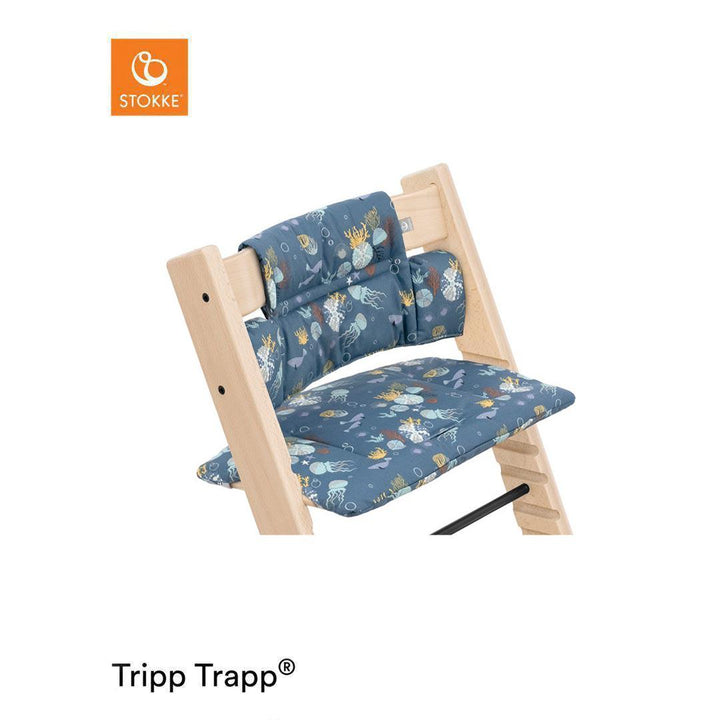 Stokke Tripp Trapp Classic Cushion - Into the Deep-Highchair Accessories- | Natural Baby Shower