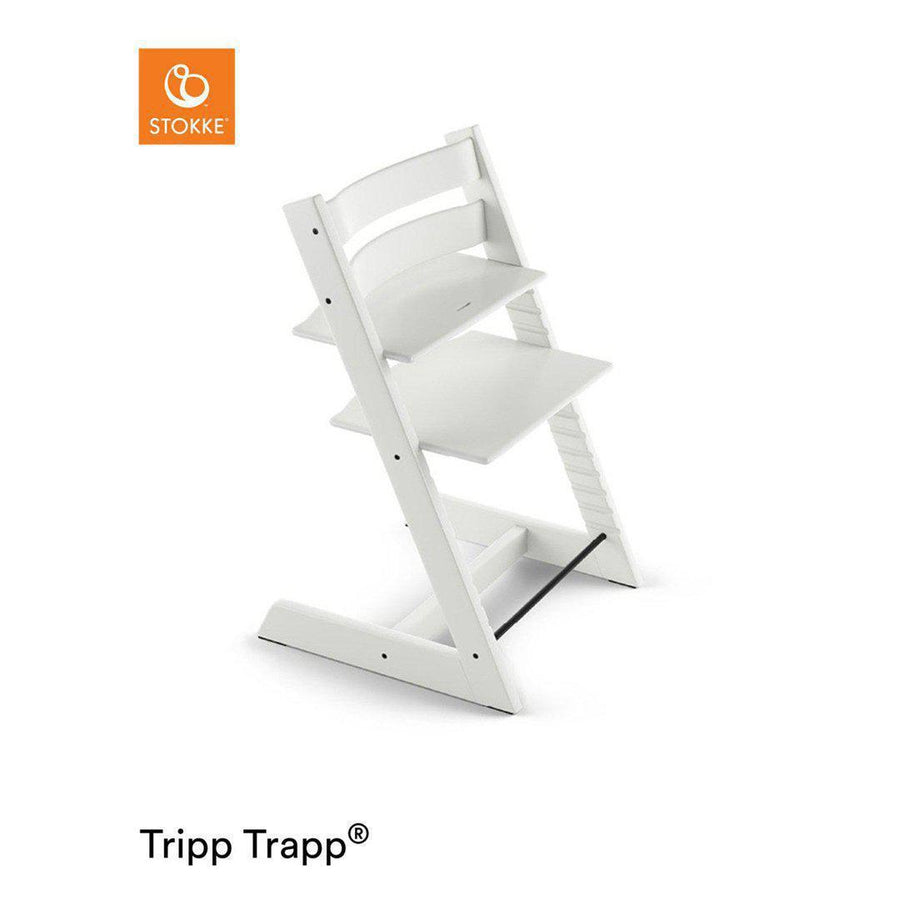 Stokke Tripp Trapp Highchair - White-Highchairs- | Natural Baby Shower