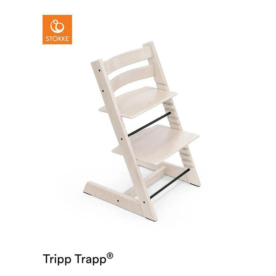 Stokke Tripp Trapp Highchair - Whitewash-Highchairs- | Natural Baby Shower