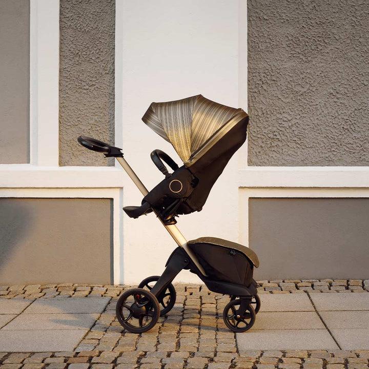 Stokke Xplory X Pushchair - Gold Edition-Strollers- | Natural Baby Shower
