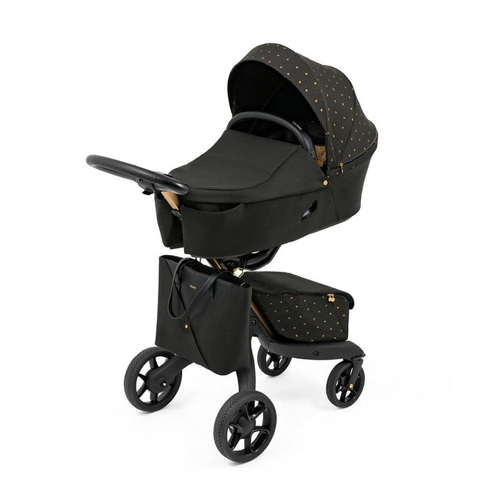 Stokke Xplory X Pushchair - Signature Black-Strollers-Signature Black-With Carrycot | Natural Baby Shower