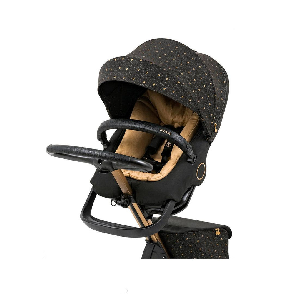 Stokke Xplory X Pushchair - Signature Black-Strollers-Signature Black-With Carrycot | Natural Baby Shower