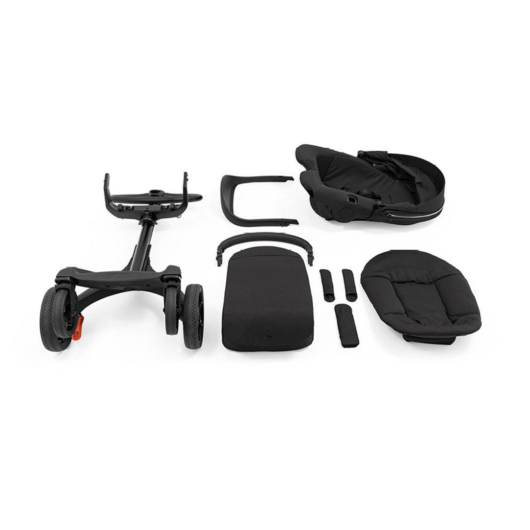 Stokke Xplory X Pushchair Rich Black Natural Baby Shower