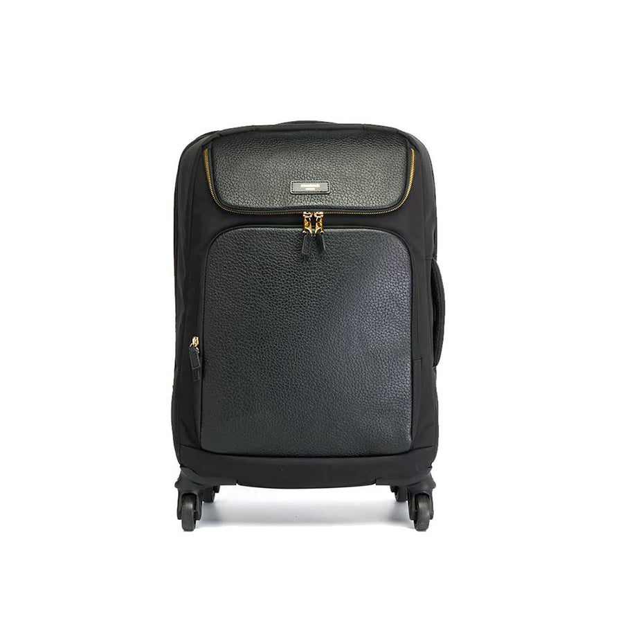 Storksak Alyssa Suitcase - Black + Gold-Changing Bags- | Natural Baby Shower