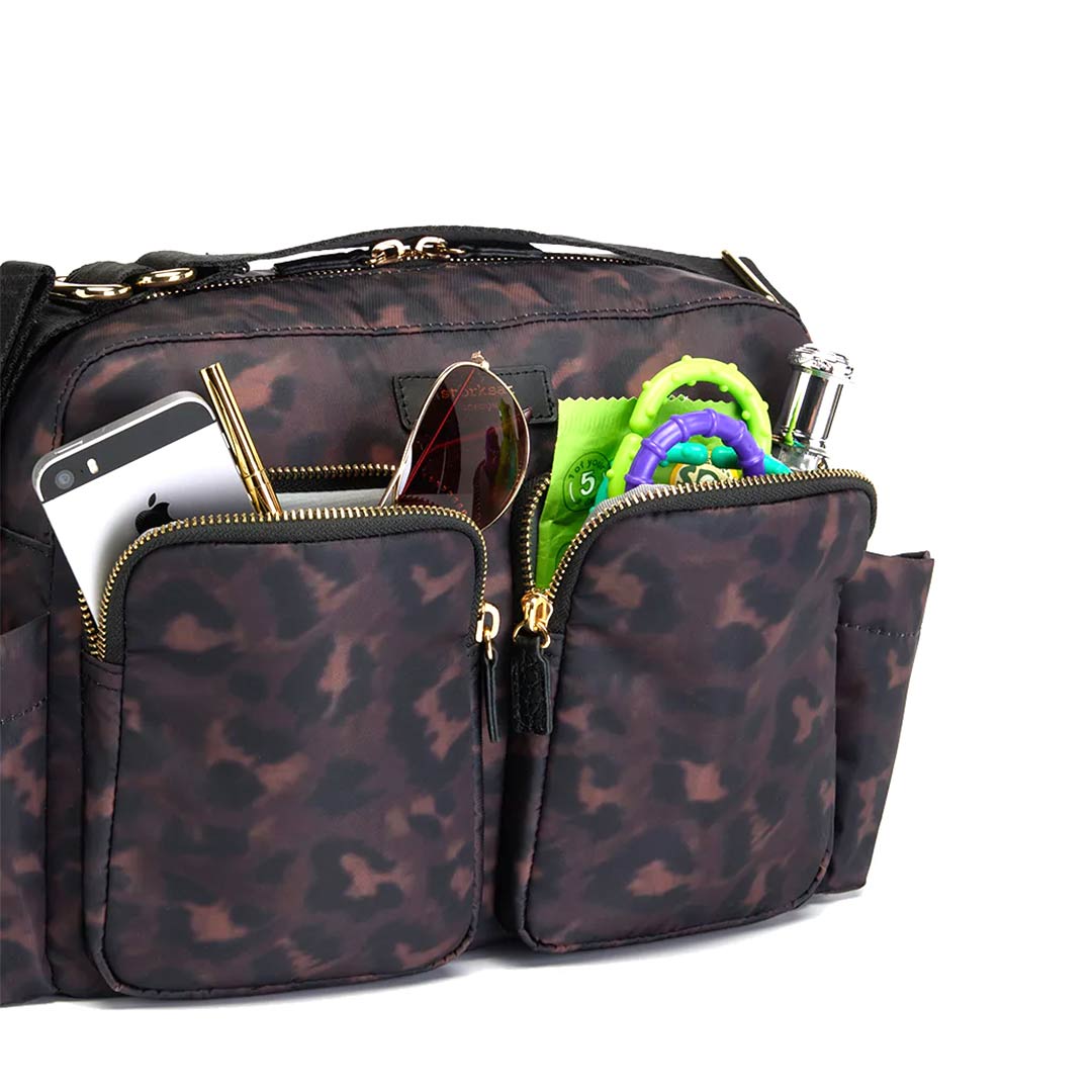 Storksak Stroller Organiser - Leopard-Stroller Organisers- | Natural Baby Shower