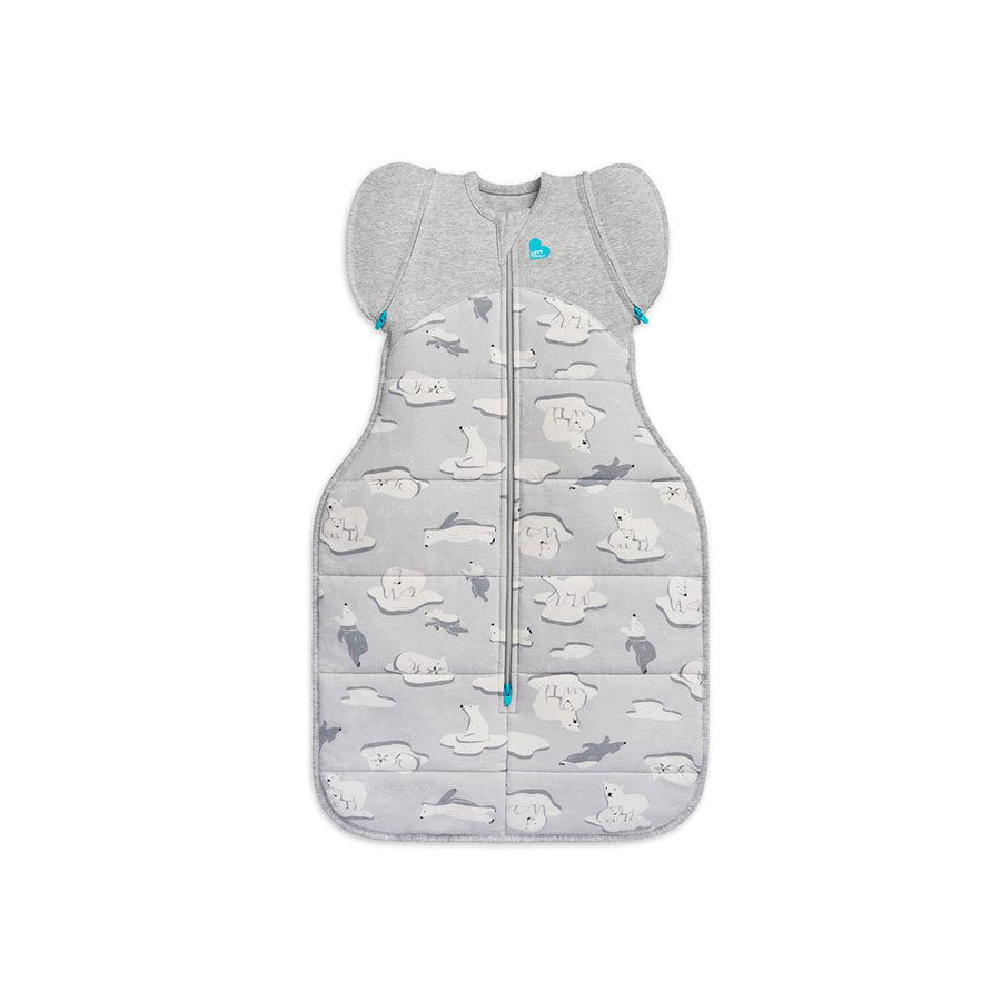 Love to Dream Swaddle Up Extra Warm Transition Bag - 3.5 TOG - Polar Bear Grey-Swaddling Wraps-Polar Bear Grey-L | Natural Baby Shower