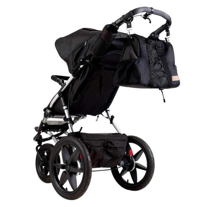 Mountain Buggy Terrain Pushchair + Urban Jungle Carrycot Plus - Onyx-Strollers- | Natural Baby Shower