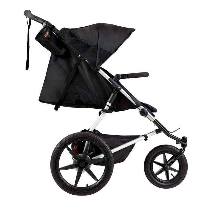 Mountain Buggy Terrain Pushchair + Urban Jungle Carrycot Plus - Onyx-Strollers- | Natural Baby Shower