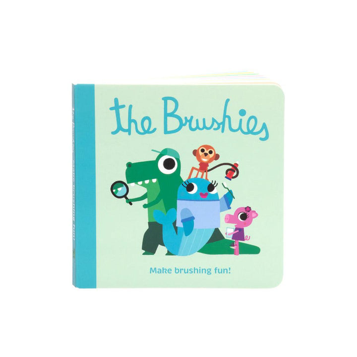 The Brushies - Brushie Toothbrush + Book Set - Pinkey-Toothcare-One Size-Pink | Natural Baby Shower