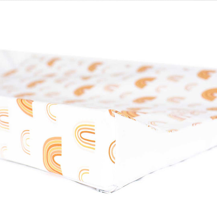 The Little Bumble Co. Anti Roll Changing Mat - Boho Rainbow-Changing Mats- | Natural Baby Shower