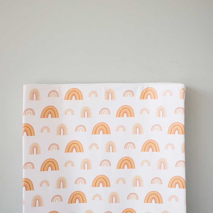 The Little Bumble Co. Anti Roll Changing Mat - Boho Rainbow-Changing Mats- | Natural Baby Shower