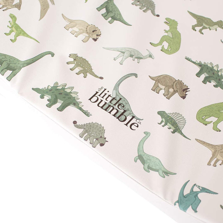 The Little Bumble Co. Anti Roll Changing Mat - Little Dino-Changing Mats- | Natural Baby Shower