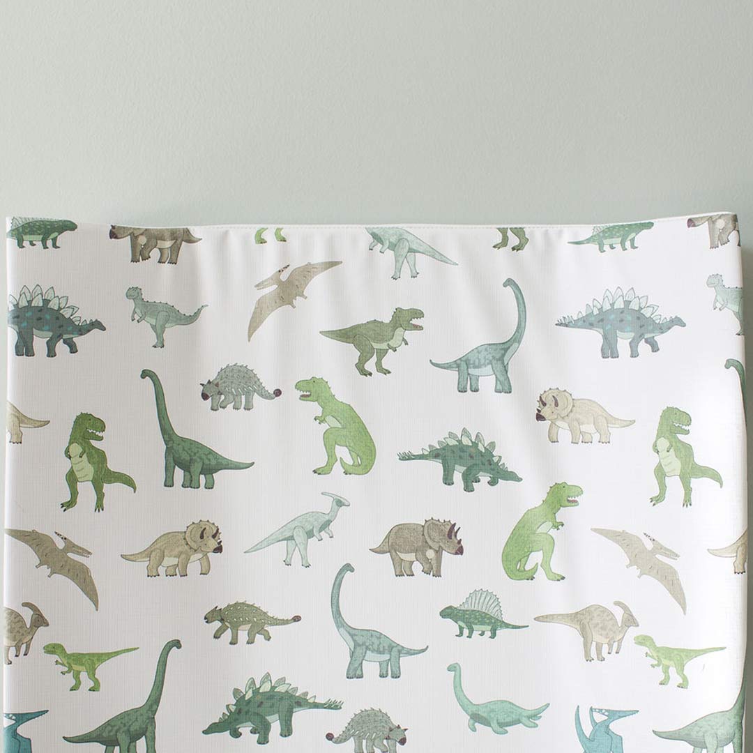 The Little Bumble Co. Anti Roll Changing Mat - Little Dino-Changing Mats- | Natural Baby Shower
