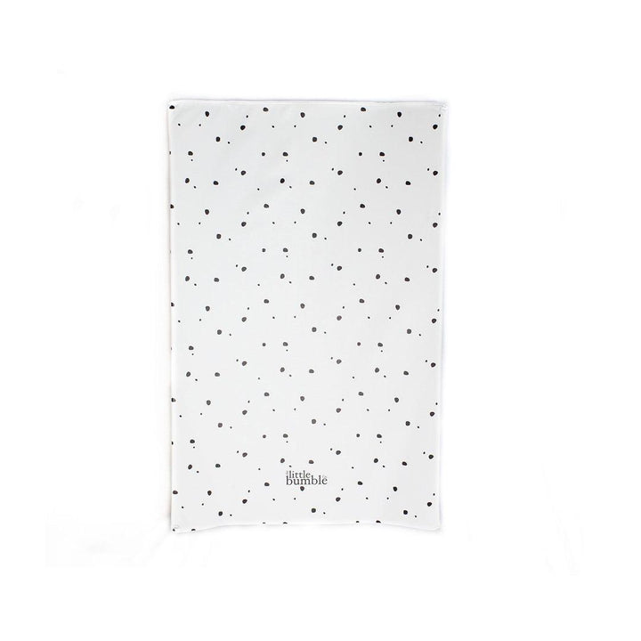 The Little Bumble Co. Anti Roll Changing Mat - Mini Dots - Black-Changing Mats- | Natural Baby Shower