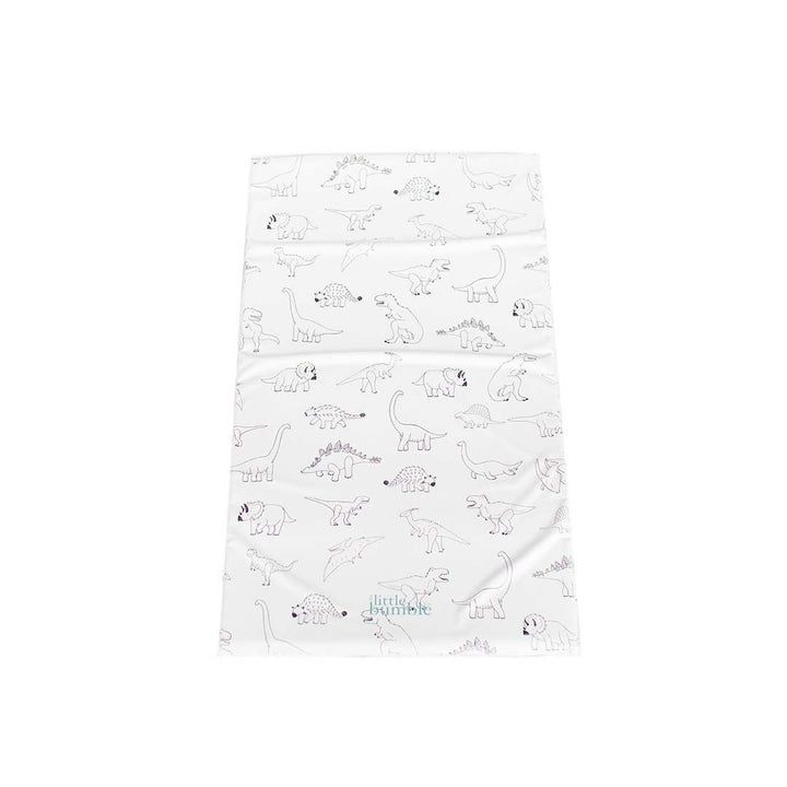 The Little Bumble Co. Travel Changing Mat - Mono Dino-Travel Changing Mats- | Natural Baby Shower